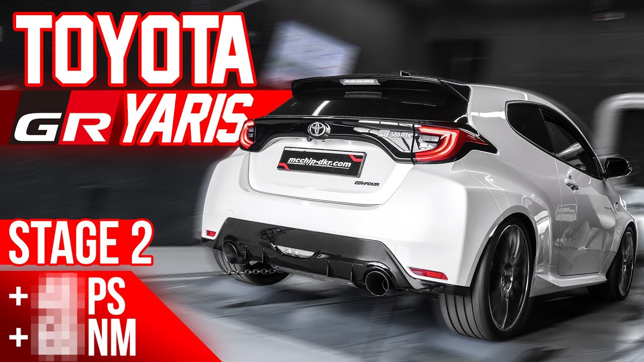 Toyota GR Yaris | Stage 2 + VMAX Off | 100-200km/h | mcchip-dkr