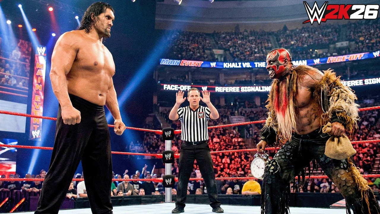 FULL MATCH: THE GREAT KHALI VS. THE BOOGEYMAN | WWE 2K26 GAMEPLAY