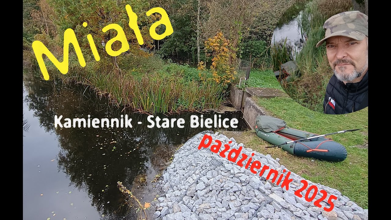 Quaton-wyprawy bez celu - Spływ packraft rzeka Miała. Odcinek Kamiennik-Stare Bielice