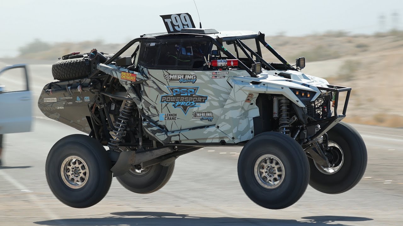 2025 BITD LDC #2909 Robert Campbell PowerSports Pros Herling Racing Raw Helicopter footage 