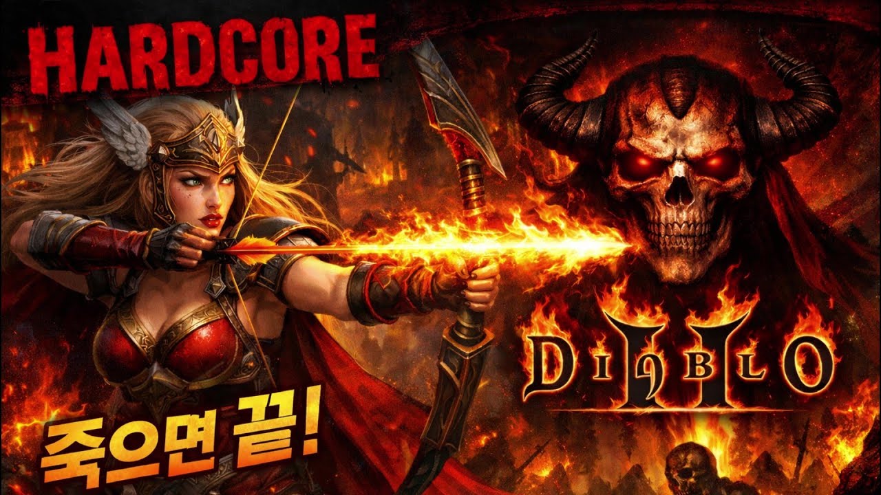 [디아2 하코 12기] 맨땅 노거래 화염마 신기한 빌드가 많쿤 이번에는 어디까지 갈끄야?(26.01.21)