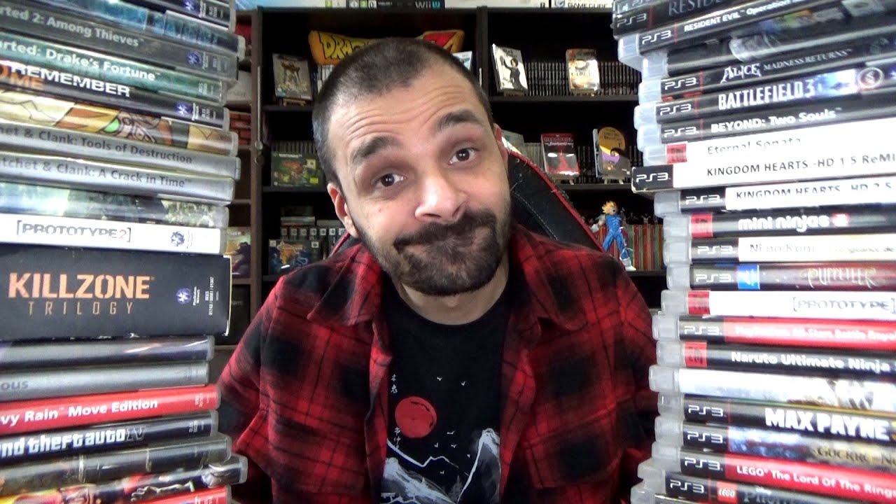 JE VOUS MONTRE MA COLLECTION DE JEUX PS3!!!!