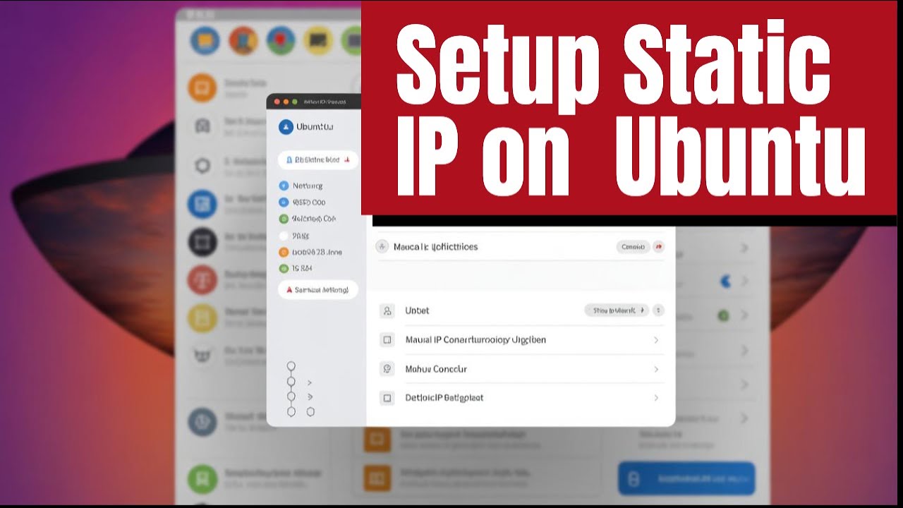 How to Setup a Static IP on Ubuntu