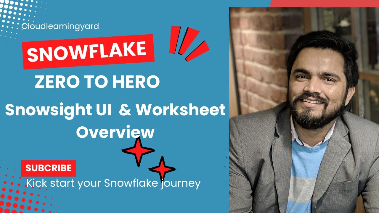 #4 Обзор пользовательского интерфейса Snowflake Snowsight и рабочий лист