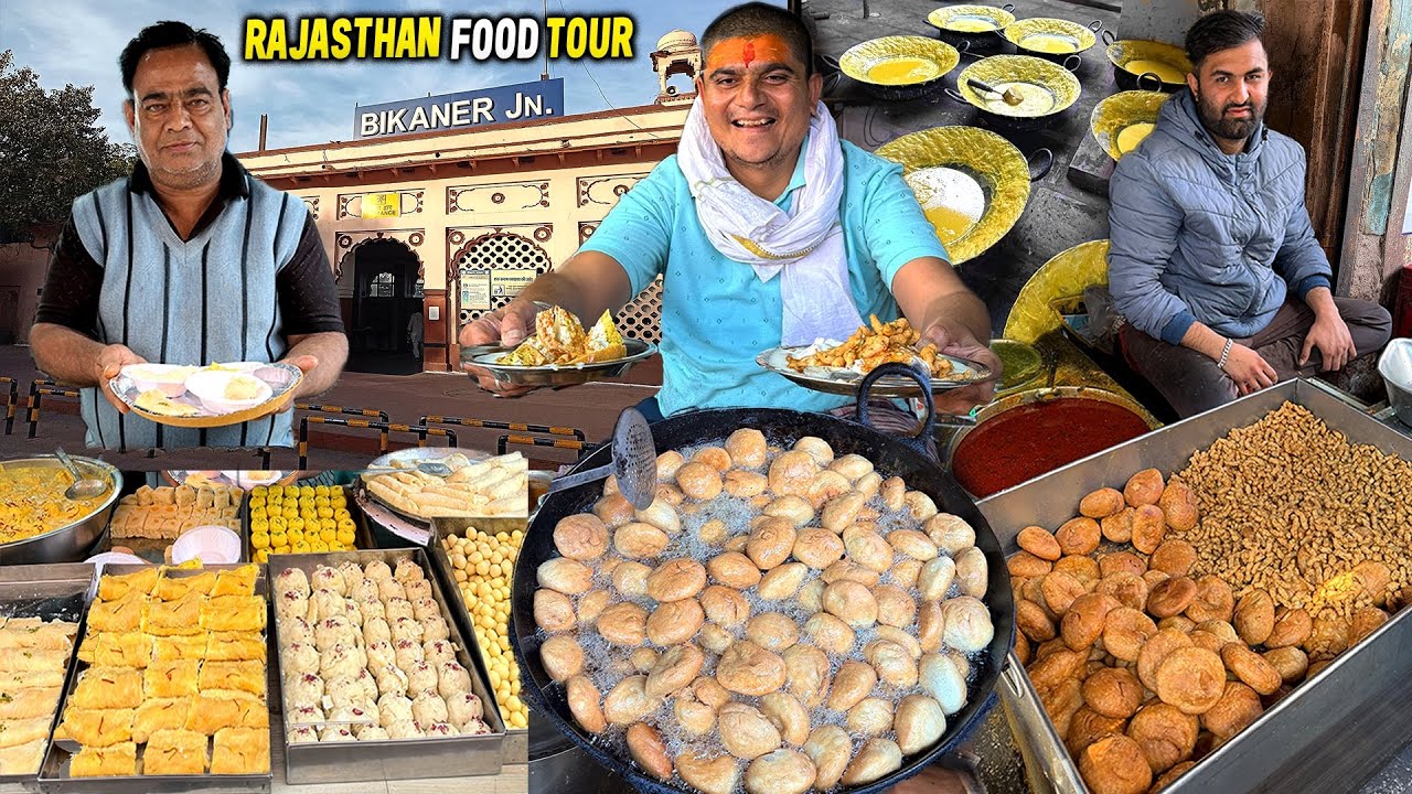 Bikaner Street Food Tour | Best Street Food in Rajasthan | Street Food India | Street Food