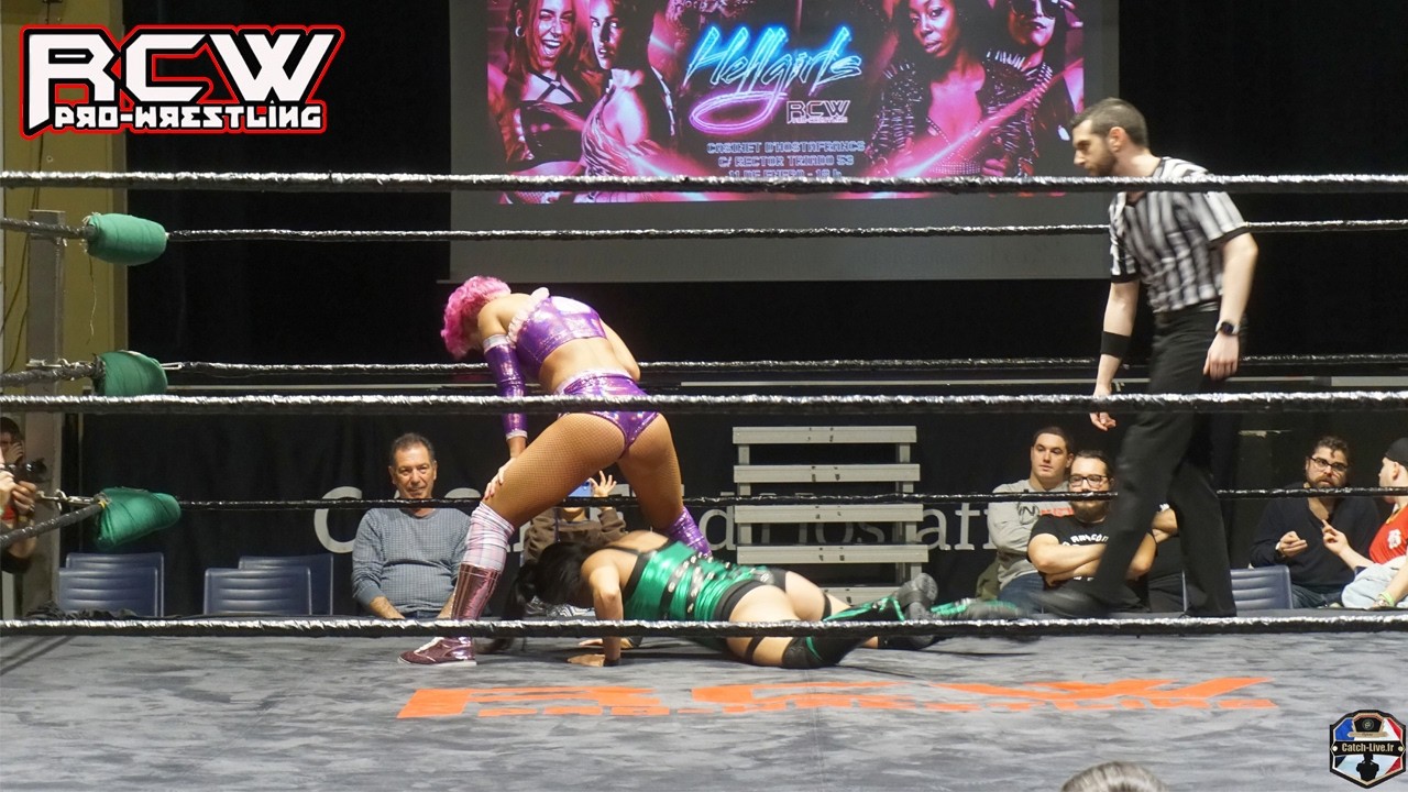 RCW HELLS GIRL Alexa Jade Vs Harley Hudson