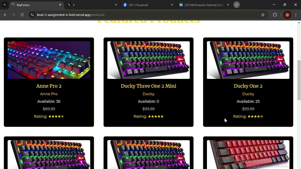 Key Fusion Project Description