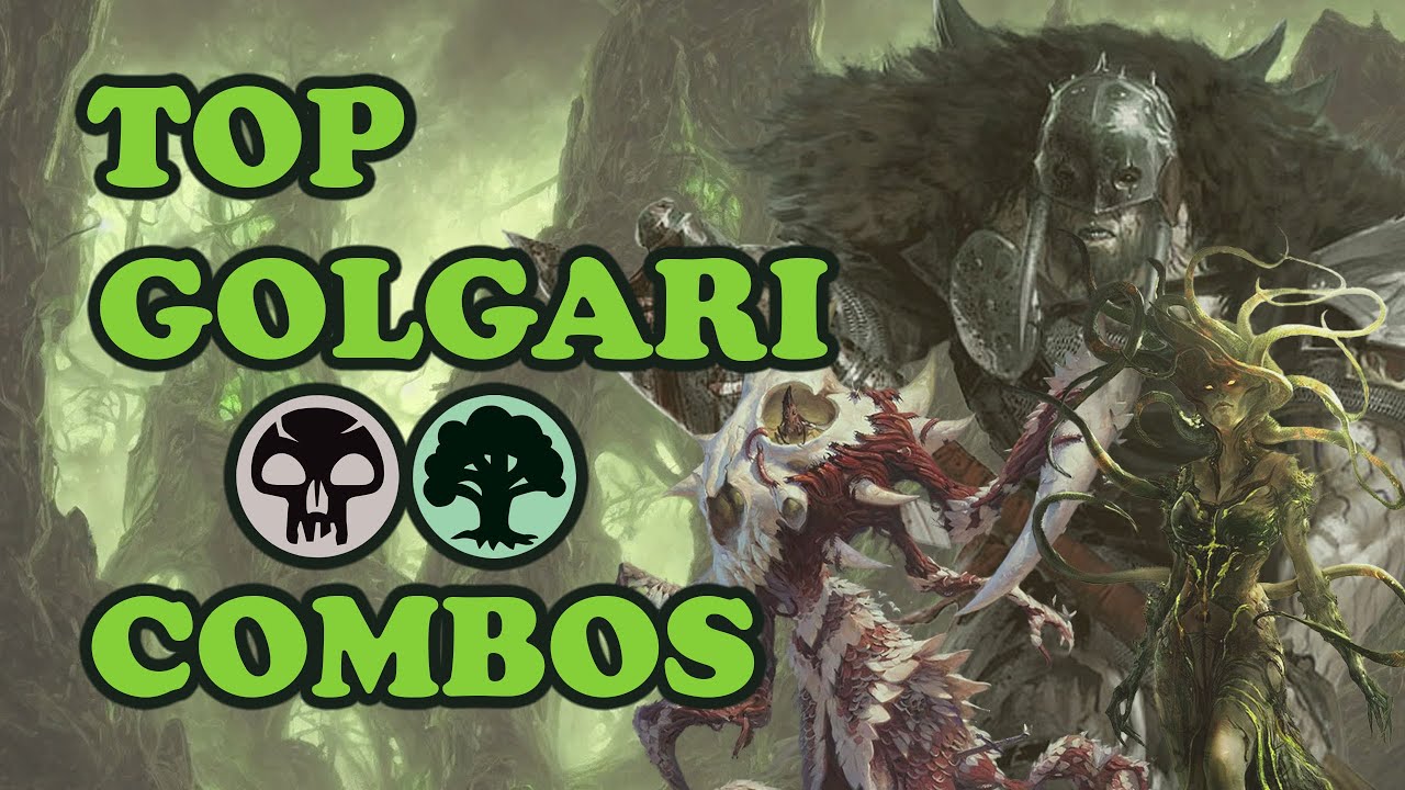 10 лучших комбинаций EDH командира Голгари (черный - зеленый) - Эпизод 012