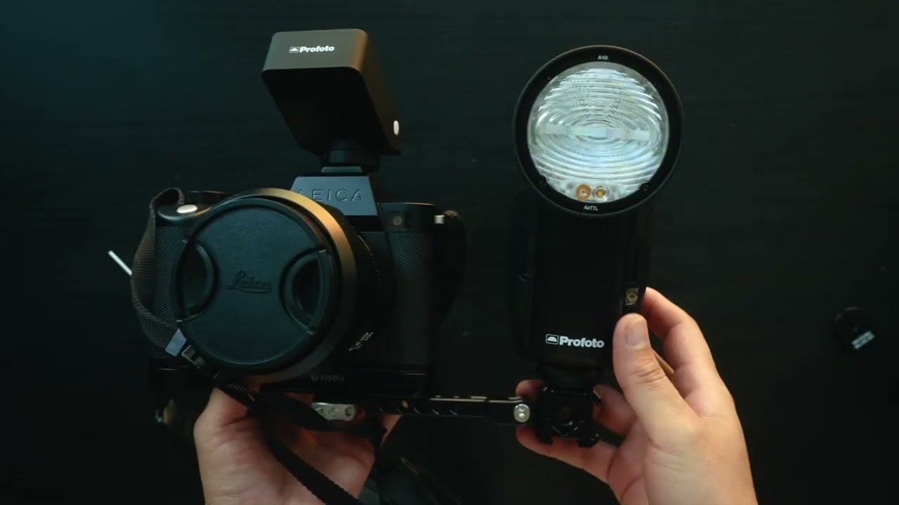 Leica Flash TTL setup with Profoto Connect Pro