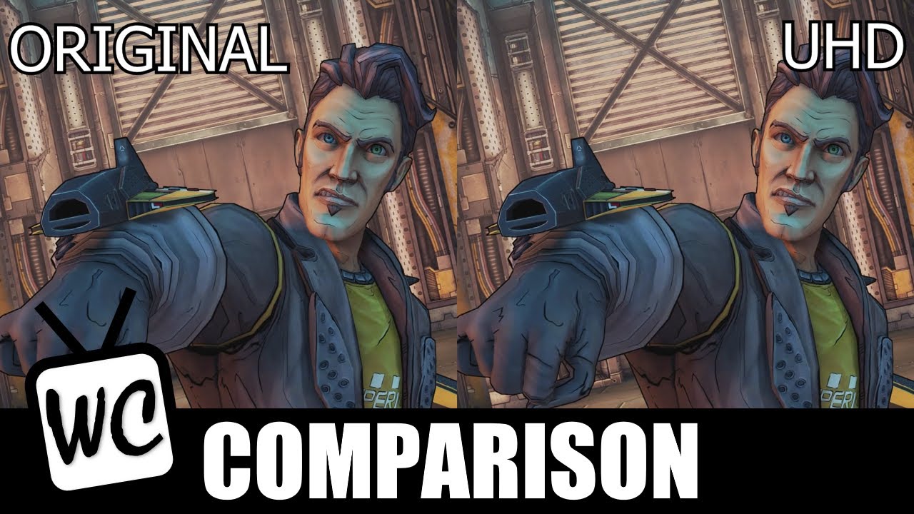 Borderlands The Handsome Collection &mdash; сравнение оригинальной и ультра-HD коллекций