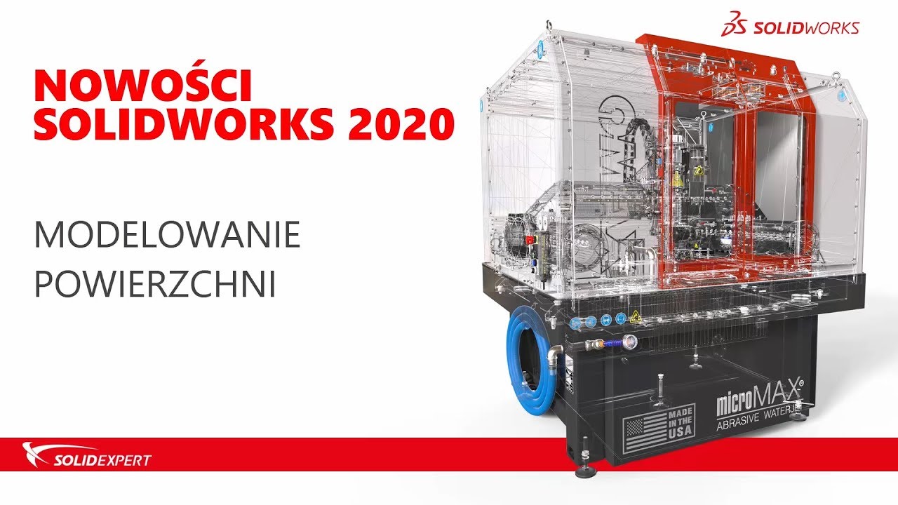 Nowości SOLIDWORKS 2020 - Modelowanie powierzchni