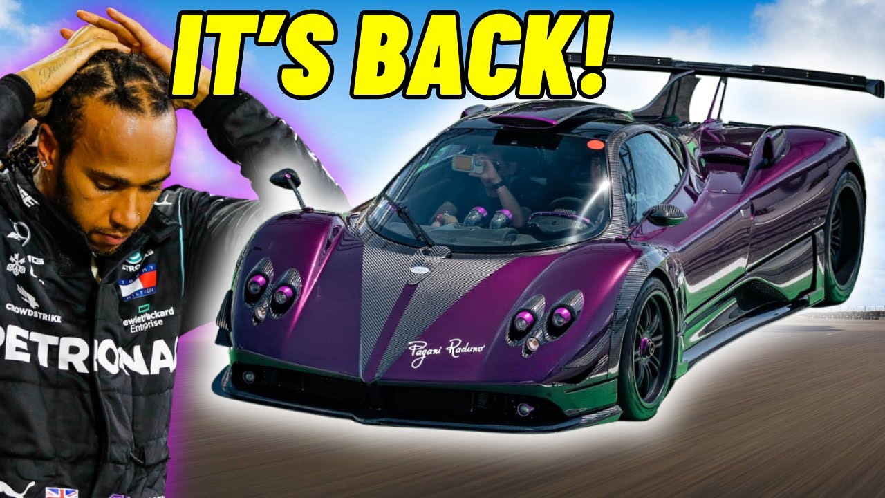 Pagani Zonda LH Льюиса Хэмилтона стоимостью 10 млн фунтов стерлингов наконец-то ОТРЕМОНТИРОВАНА и...