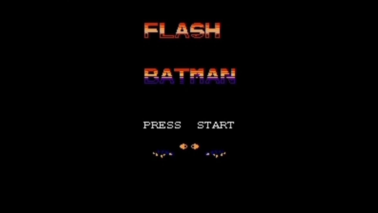 Batman & Flash (Hack) NES gameplay