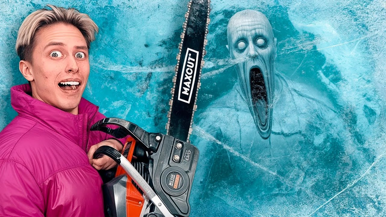 Nous avons Trouvé THE SHY GUY Piégé Sous la Glace !