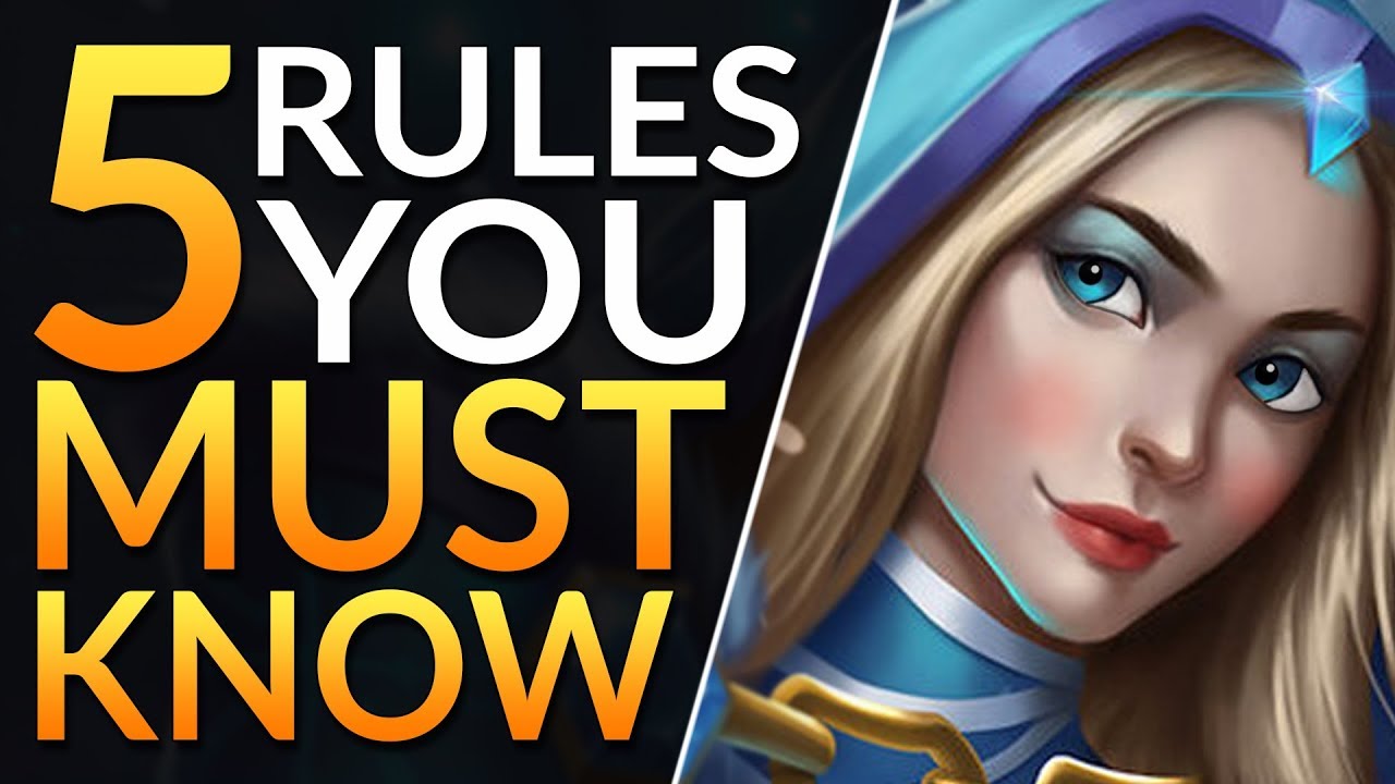 The 5 RULES ALL SUPPORTS MUST KNOW to RANK UP - Best Tips and Tricks | Dota 2 Pro Guide (Immortal)
