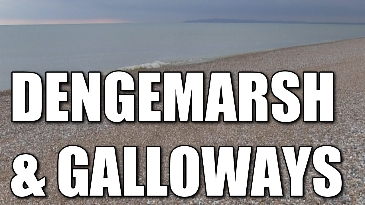 Dengemarsh & Galloways - English beach fishing spots, Kent, UK