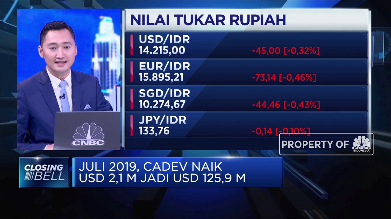 Rupiah Stabil, Cadangan Devisa Naik US$ 2,1 M