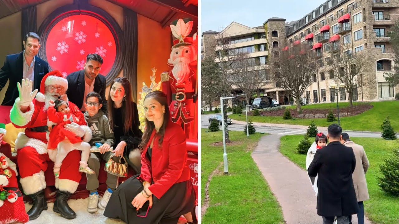We went to Santa's Tea Party In A Different Country 🎅 🏴󠁧󠁢󠁷󠁬󠁳󠁿 ft. @Preeti_Suri