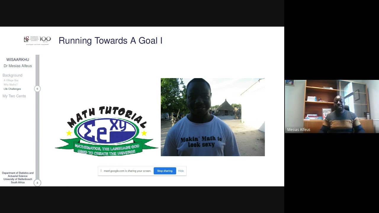 Wisaarkhu Online Discussion with Mesias Alfeus