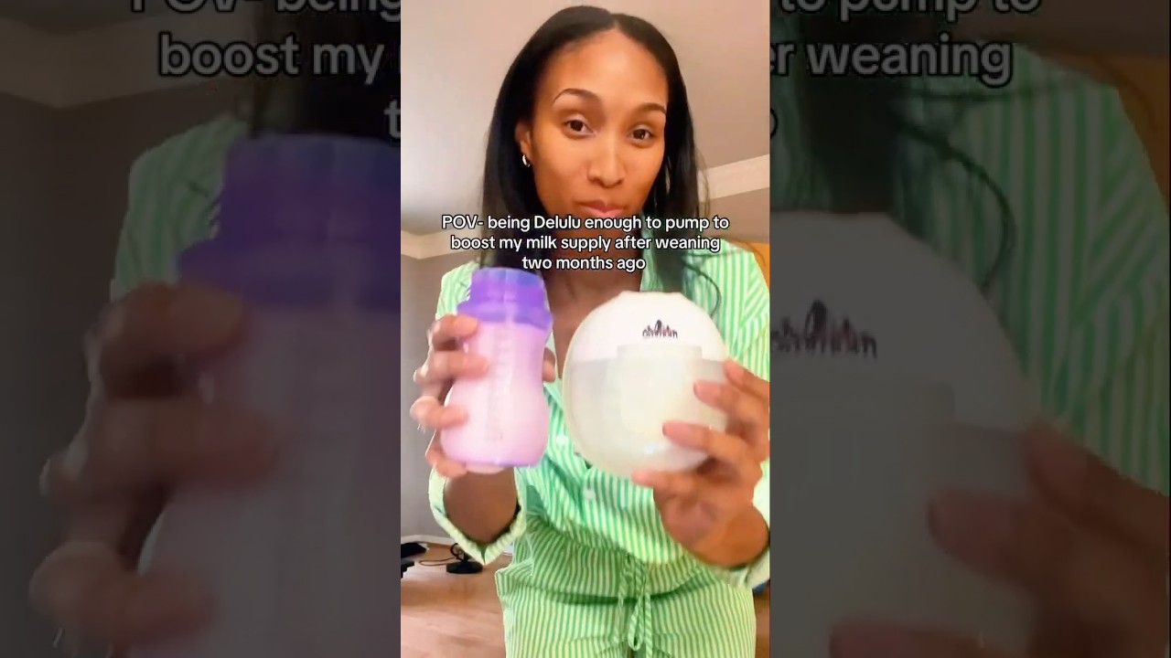 How to boost your milk supply after weaning 🤗 #breastfeeding