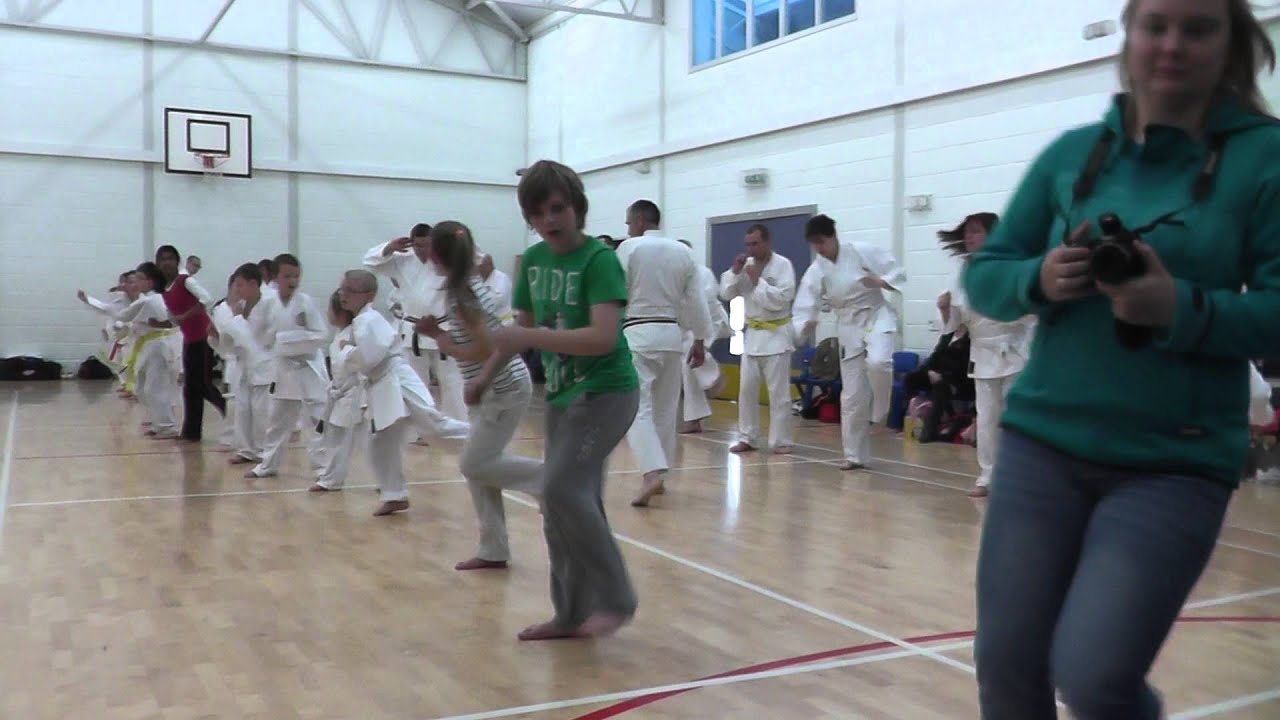 Grading Gkr karate bristol 11/11/2012 part 1