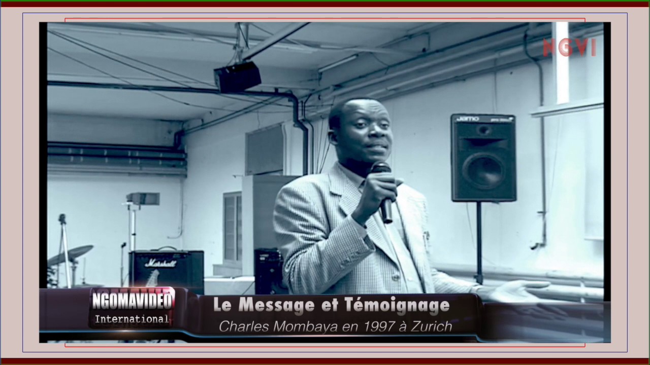 Charles MOMBAYA./NGOMAVIDEO: La  Sorcellerie. Message et Témoignage à Zurich 1997 Part.2
