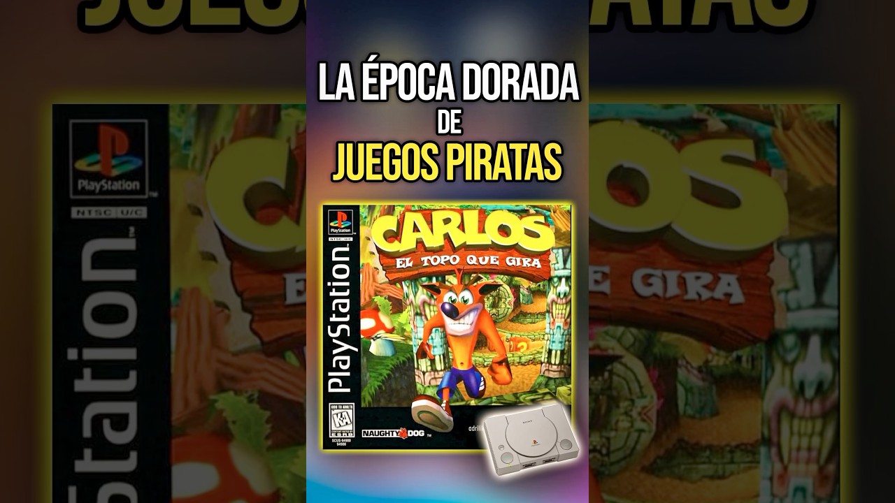 &iquest;C&oacute;mo funcionaban los juegos pirata? #ps1 #ps2
