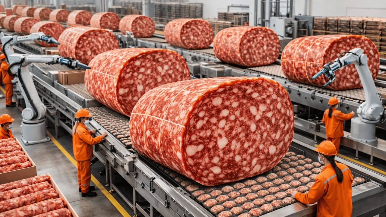 Inside a Massive Saucisson Factory 😮