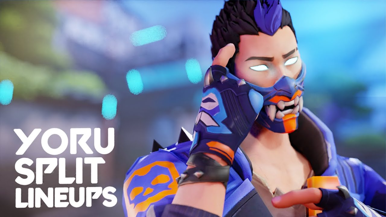 YORU SPLIT TP & FLASH LINEUPS FOR AGGRESSIVE PLAYS - VALORANT GUIDE TIPS AND TRICKS