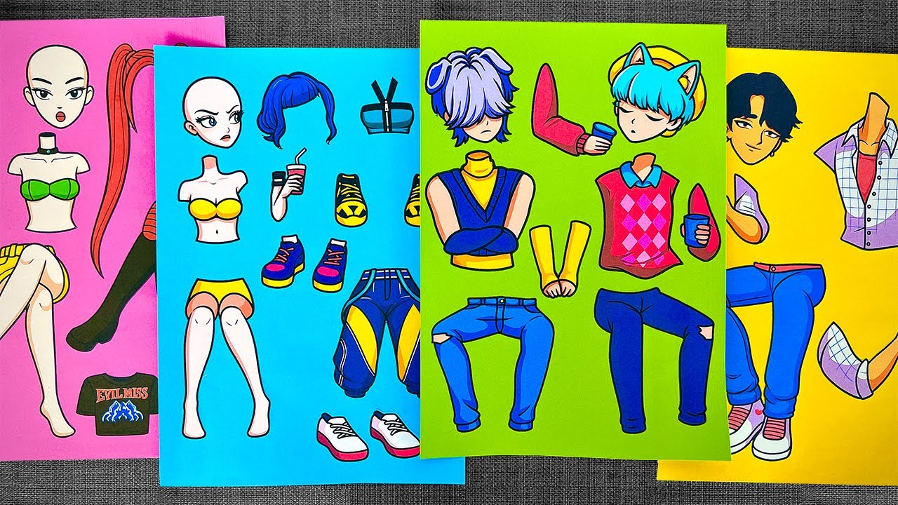 KPOP Demon Hunters Sticker Book 💘 Huntrix RUMI Falls Love Saja Boy JINU | DIY ASMR Paper