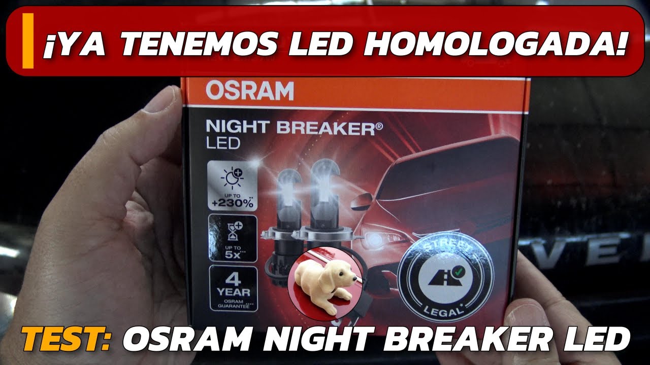 Lampara LED homologada: Ya hay un modelo y la probamos en este vídeo