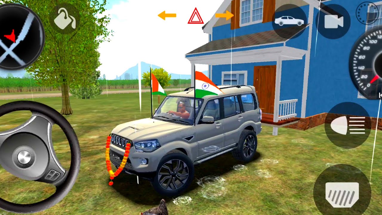 New Indian Cars: 4x4 Scorpio Driver Craziest Driving: Gadi Wala Game - Car Game Android Gameplay 