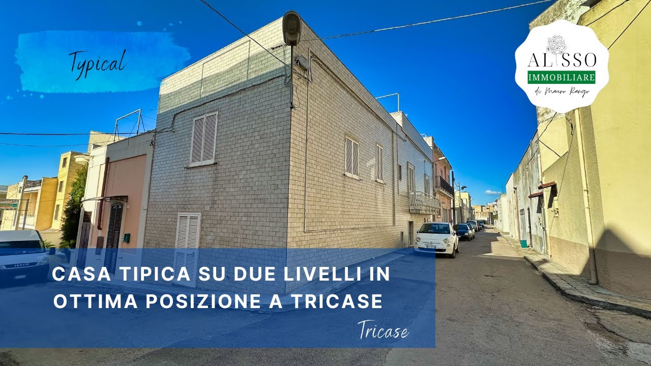 Casa indipendente con volte a stella su due livelli a Tricase