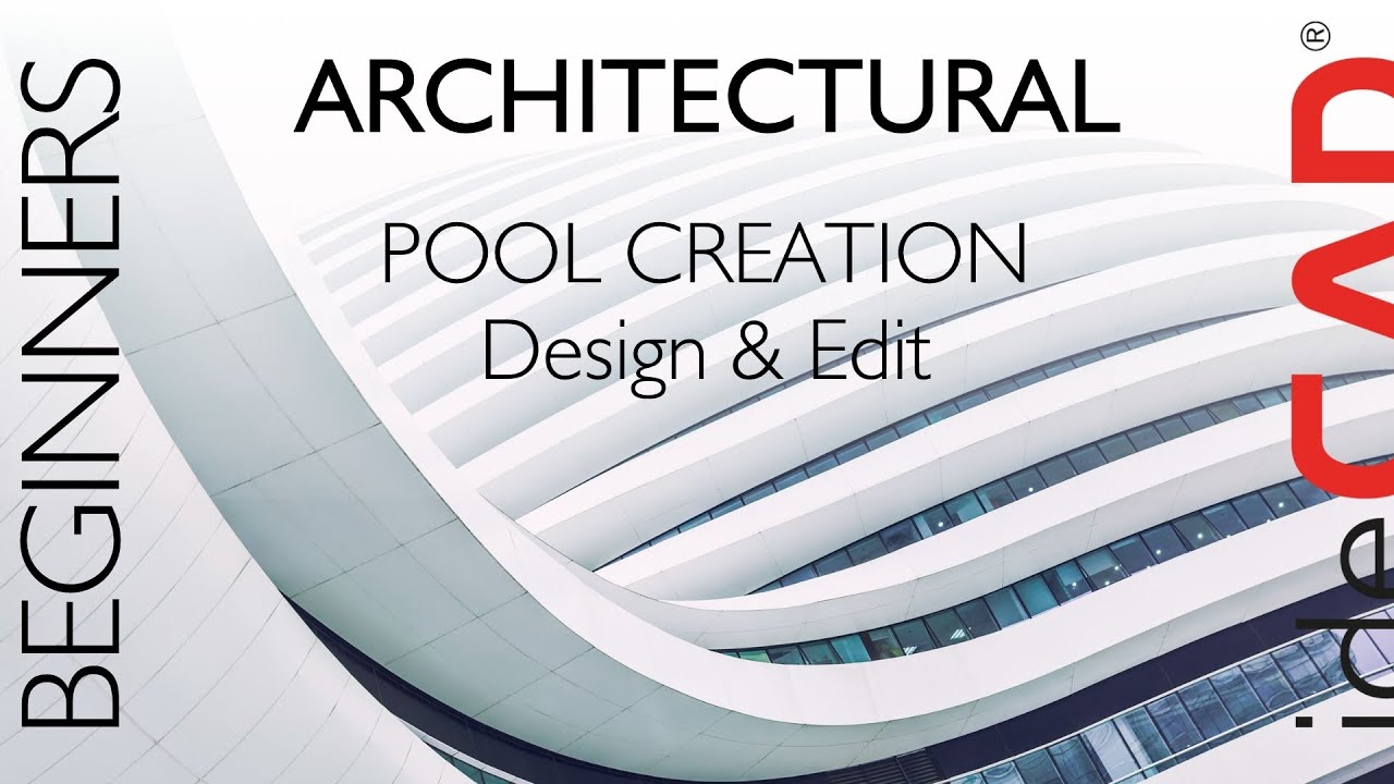 Создание реалистичных бассейнов в ideCAD Architectural | Бассейн, отверстие в грунте и уклон