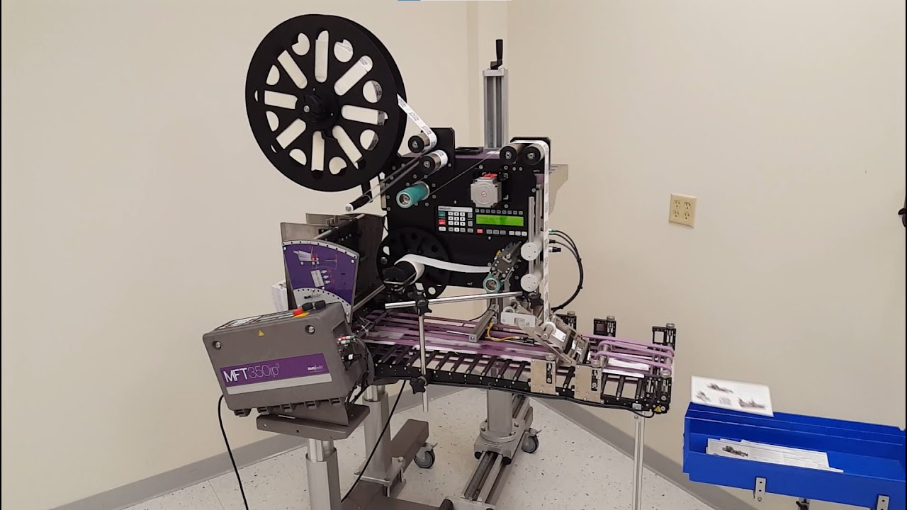 Automatic Friction Feeding & Labeling System | MFT 350ip3 Feeder With Impresso