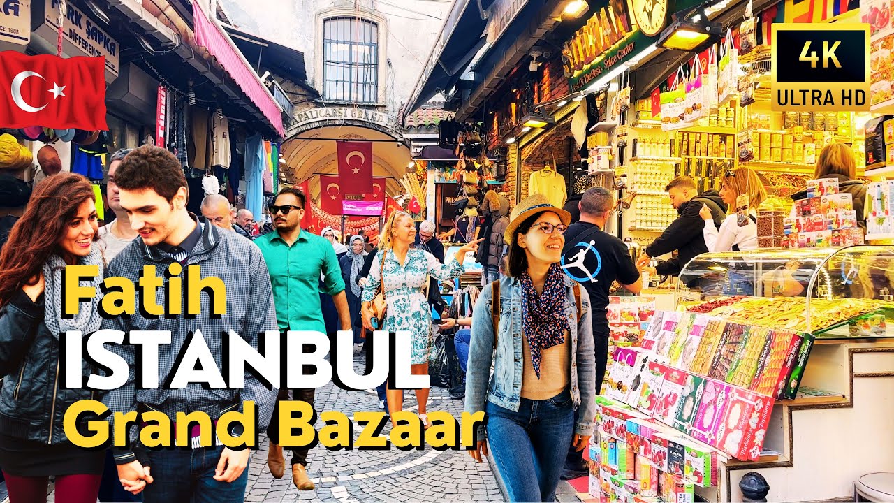 🇹🇷 Türkiye Istanbul 2026 Grand Bazaar 4K Walking Tour | Shops, Markets, Real People Vibes