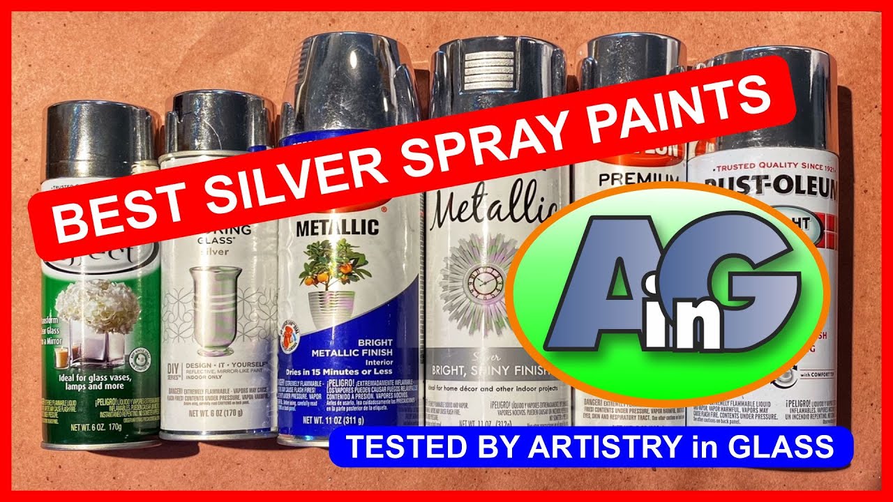 Silver Spray Paint Tests