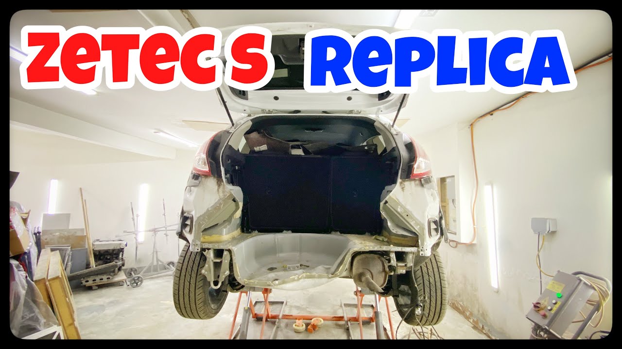 Zetec s replica smashed in the boot