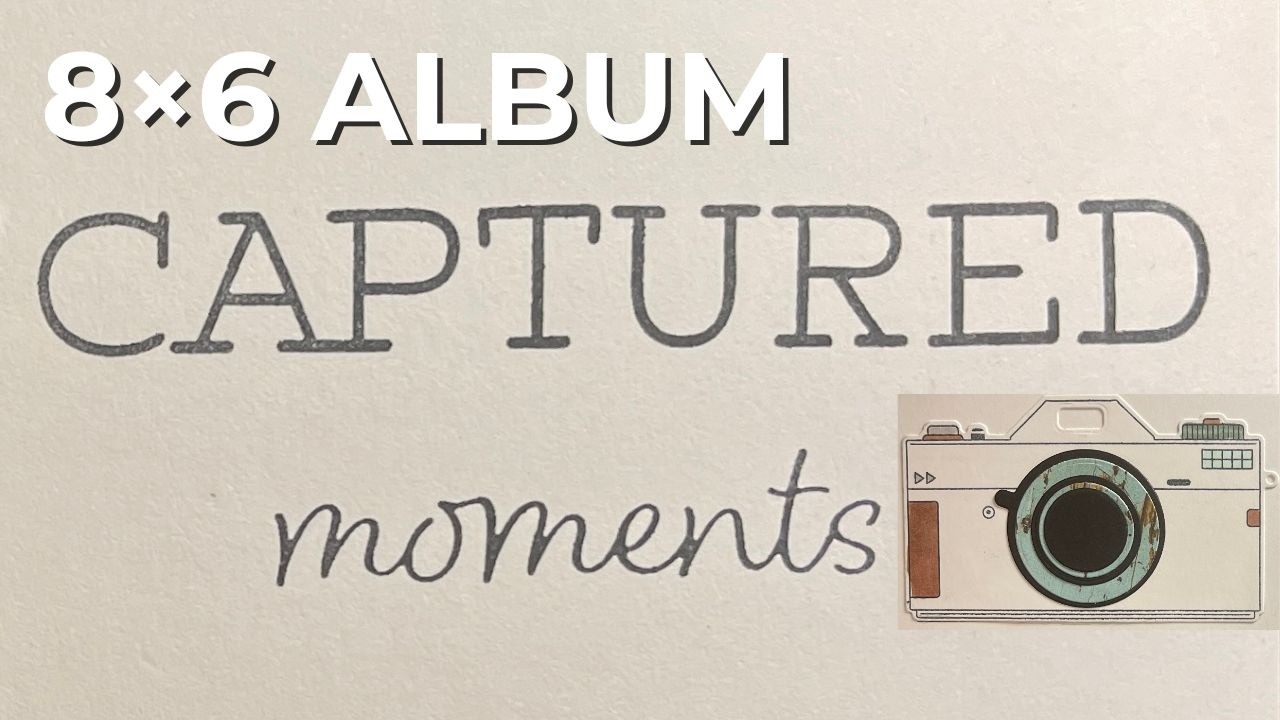 8×6 Interactive Scrapbook Album | Handmade Masculine Birthday Album