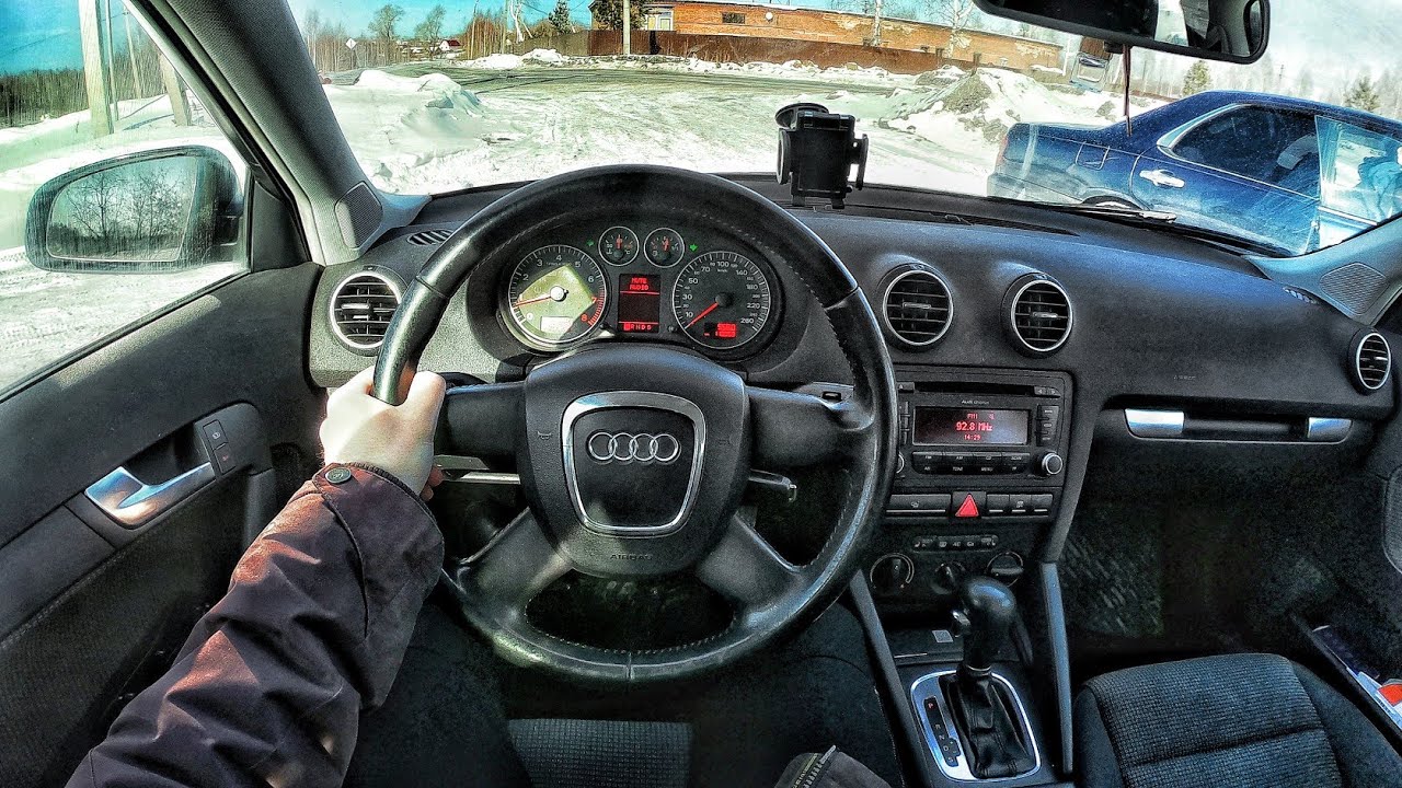 2007 AUDI A3 2.0 AT - ТЕСТ-ДРАЙВ ОТ ПЕРВОГО ЛИЦА