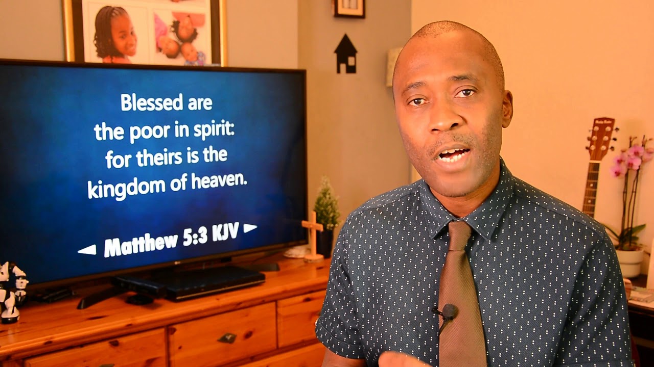 ◄ Matthew 5:3 ► Blessed are the poor in spirit: for theirs is the kingdom of heaven.
