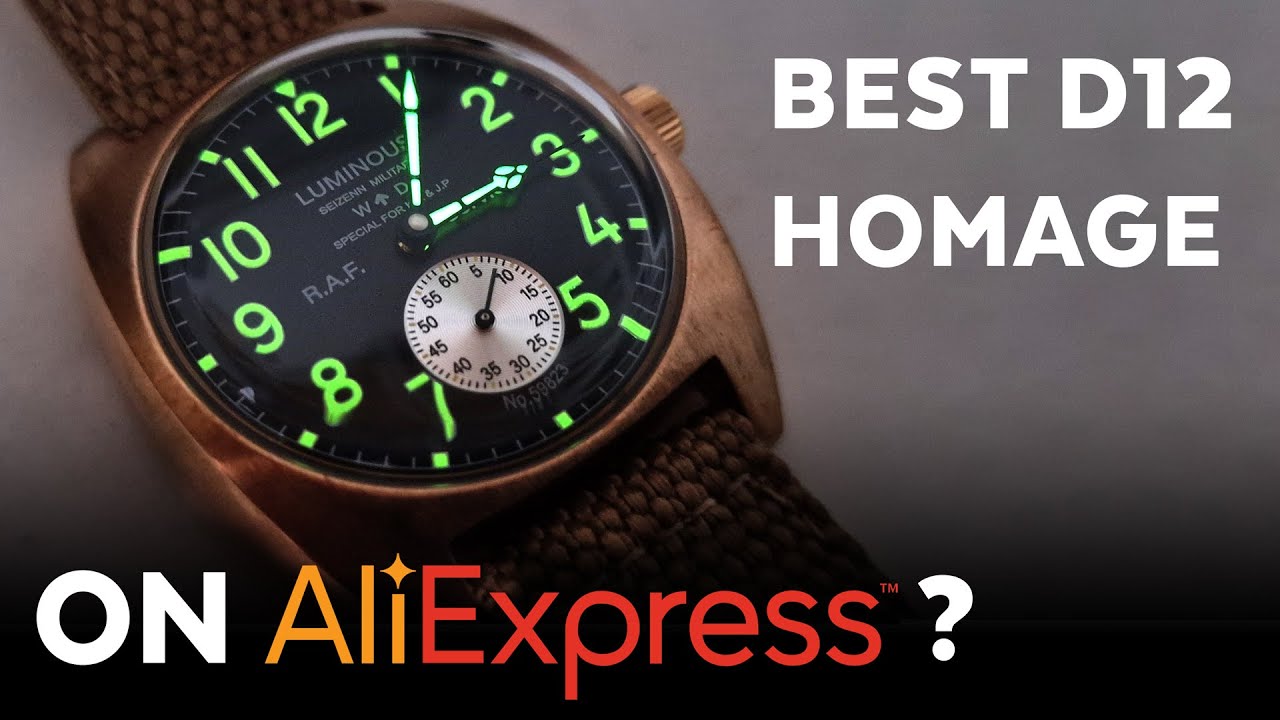 Merkur Bronze AliExpress: Полевые часы времён Второй мировой войны — Честный обзор