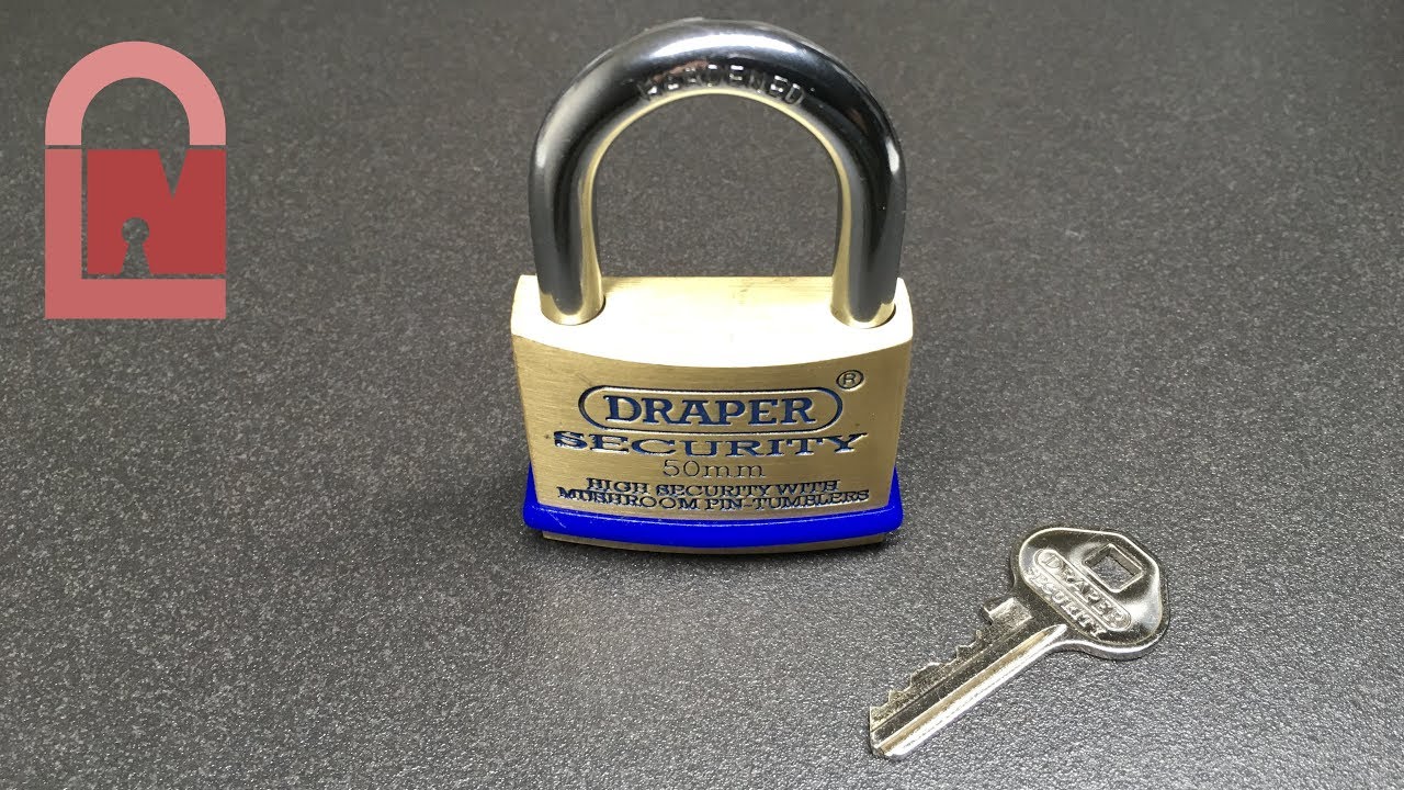 (Probably not a) Draper 8302/50 Padlock Picked