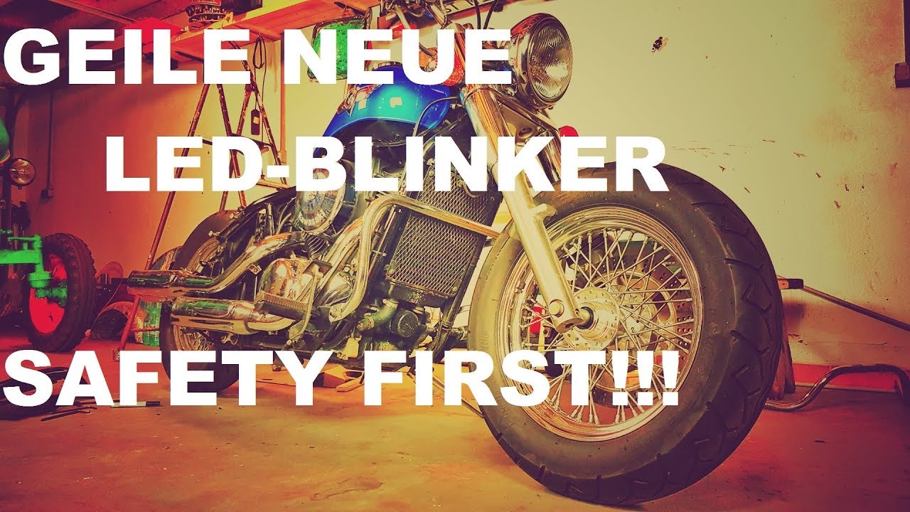 Umbau zum Bobber | Kellermann LED-Blinker vorne | Kawasaki VN 800 Vulcan