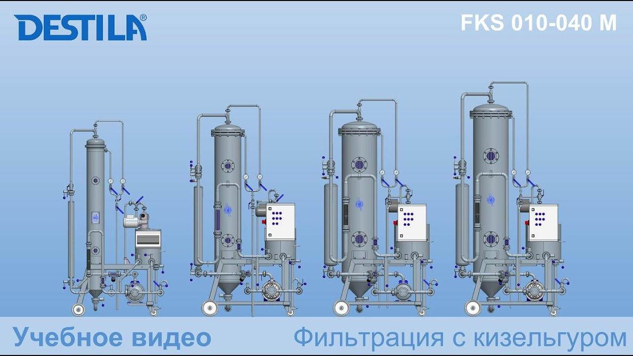 Kieselguhr filtration (FKS 010 - 040 M) - RU