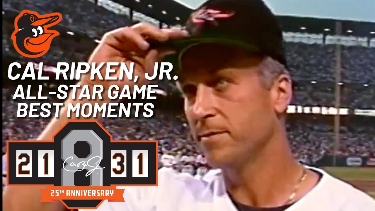 Cal Ripken, Jr.‘s Best MLB All-Star Game Moments ⭐ Orioles' 2131 25th Anniversary Celebration
