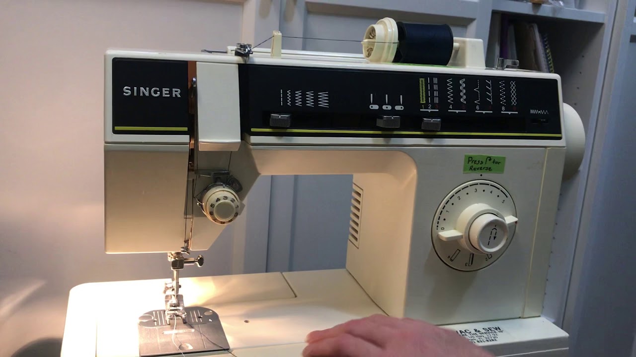 Singer 6215c Part 4 - Testing the Machine