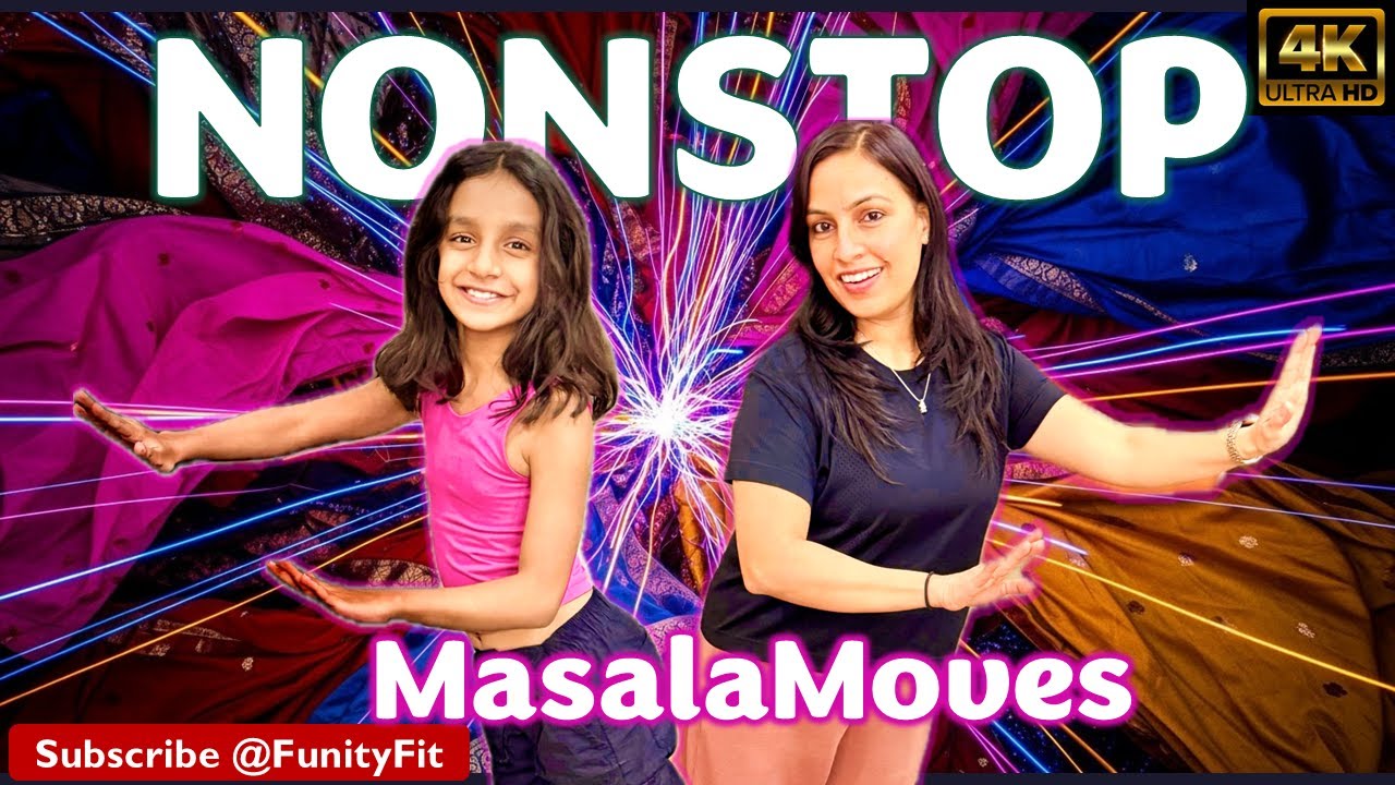 35-Min MasalaMoves: Nonstop Bollywood Dance Cardio | Full Body Calorie Burn 🔥 | FunityFit