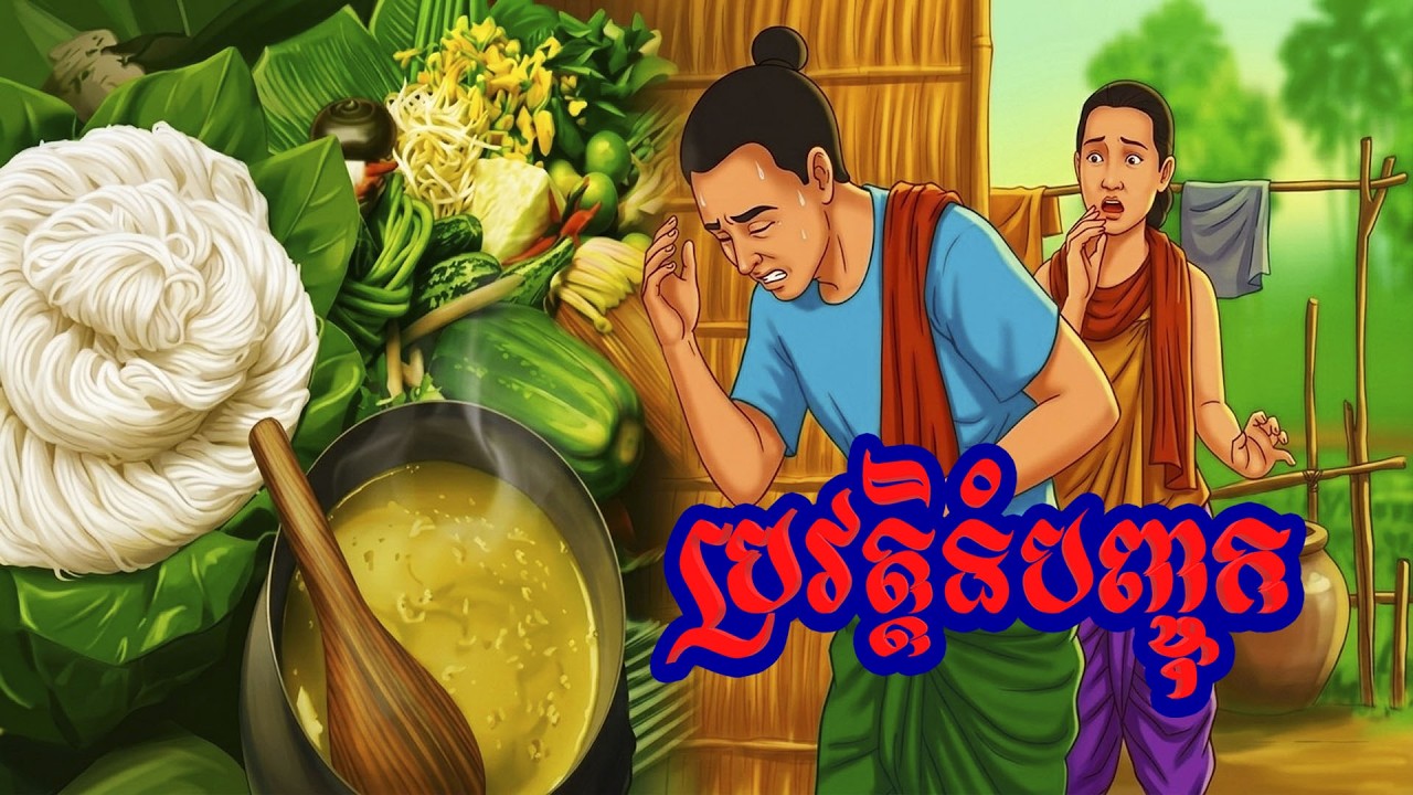 រឿងព្រេងនិទានខ្មែរ៖ ប្រវត្តិនំបញ្ចុក (THE HISTORY OF NUM BANH CHOK)