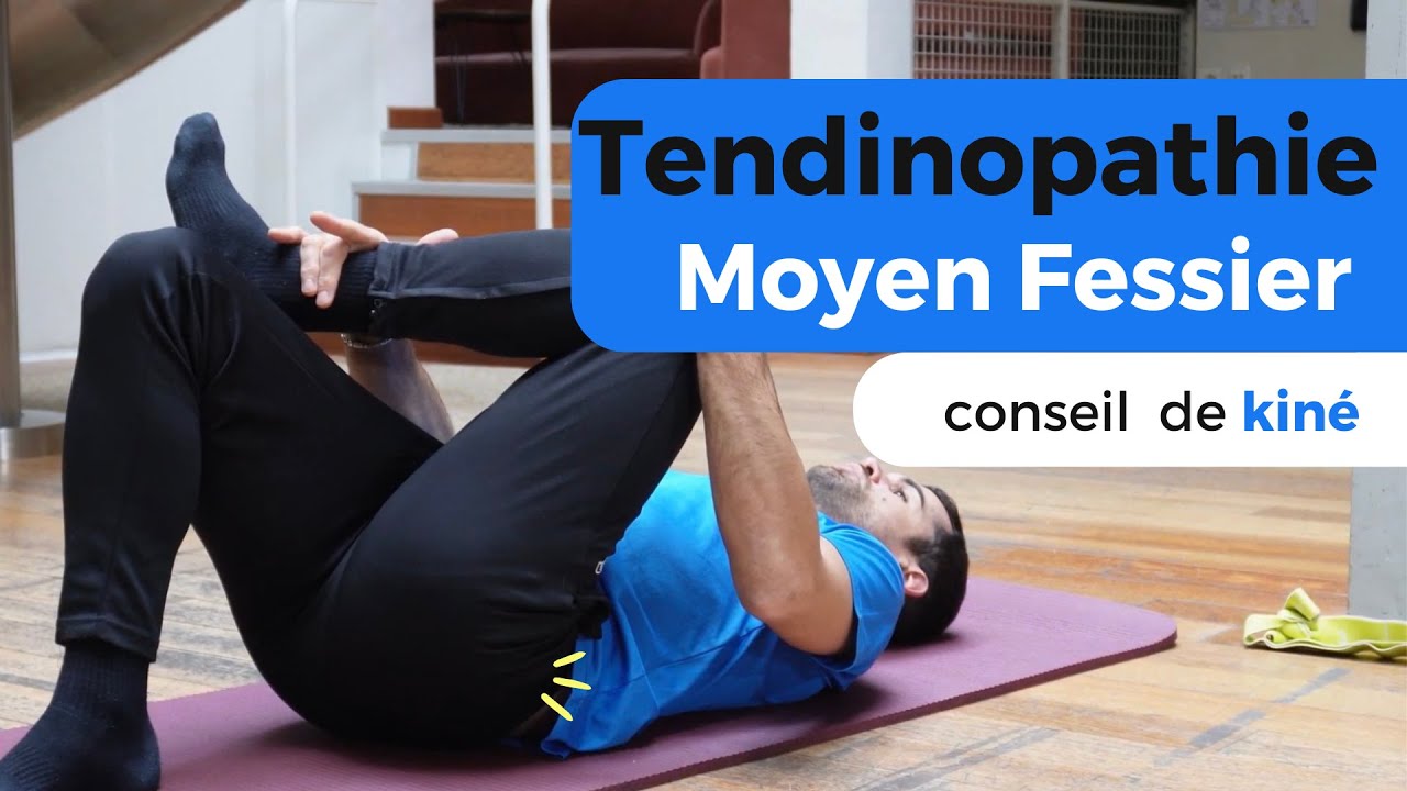 Tendinopathie du Moyen Fessier : 4 exercices [conseil de kiné]